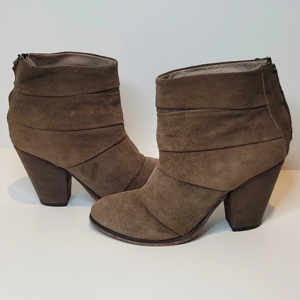 Steve Madden Women's Size 7 Leather Ankle Boots Arrena - Picture 1 of 9